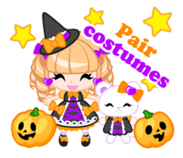 Halloween Girl -English- sticker #1564226
