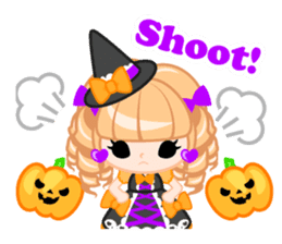 Halloween Girl -English- sticker #1564229