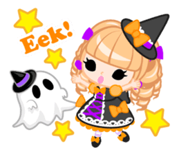 Halloween Girl -English- sticker #1564232