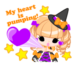 Halloween Girl -English- sticker #1564235