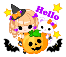 Halloween Girl -English- sticker #1564237