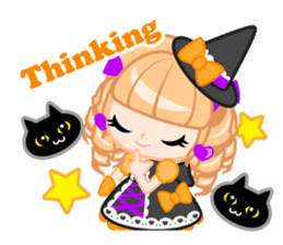 Halloween Girl -English- sticker #1564239