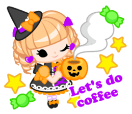Halloween Girl -English- sticker #1564242