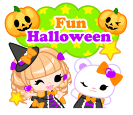 Halloween Girl -English- sticker #1564244