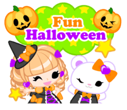 Halloween Girl -English- sticker #1564244