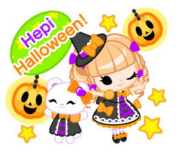 Halloween Girl -English- sticker #1564245