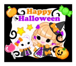Halloween Girl -English- sticker #1564246