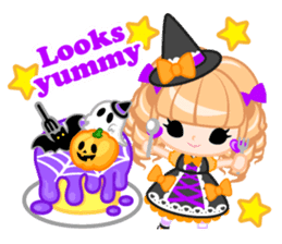 Halloween Girl -English- sticker #1564249