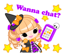 Halloween Girl -English- sticker #1564250