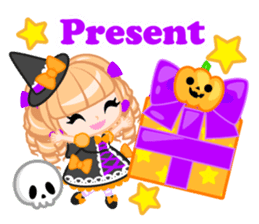 Halloween Girl -English- sticker #1564251