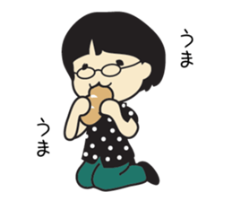 Subculture woman YUKA sticker #1564297