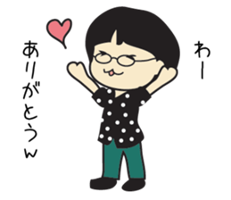 Subculture woman YUKA sticker #1564316