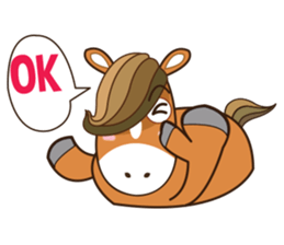 Brown Horse sticker #1564421