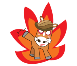 Brown Horse sticker #1564426