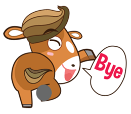 Brown Horse sticker #1564433