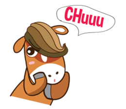 Brown Horse sticker #1564434
