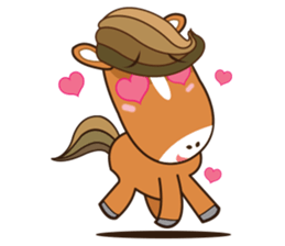 Brown Horse sticker #1564438