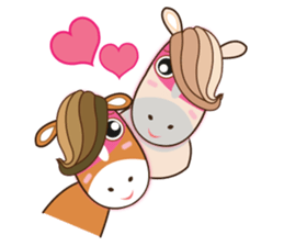 Brown Horse sticker #1564441