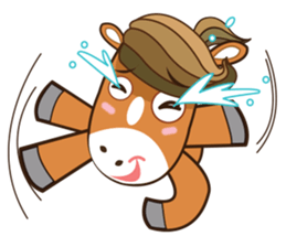 Brown Horse sticker #1564443