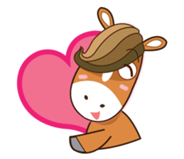 Brown Horse sticker #1564447