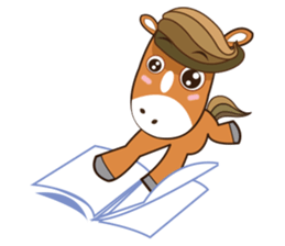 Brown Horse sticker #1564451