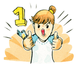 Dinsor & Jibjib : The little artists sticker #1564548