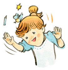 Dinsor & Jibjib : The little artists sticker #1564551