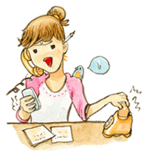 Dinsor & Jibjib : The little artists sticker #1564555