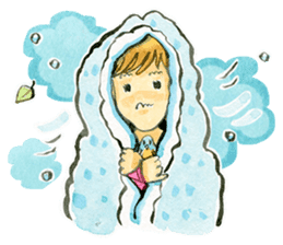 Dinsor & Jibjib : The little artists sticker #1564559