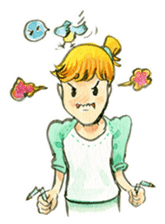 Dinsor & Jibjib : The little artists sticker #1564563