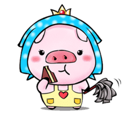 Piggy Princess sticker #1564658