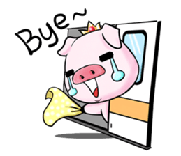 Piggy Princess sticker #1564661