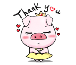 Piggy Princess sticker #1564665