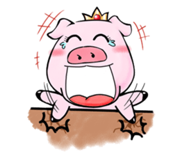 Piggy Princess sticker #1564667