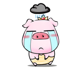 Piggy Princess sticker #1564670