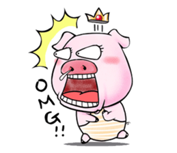 Piggy Princess sticker #1564672