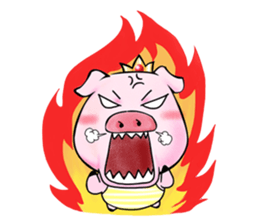 Piggy Princess sticker #1564674