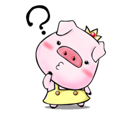 Piggy Princess sticker #1564676