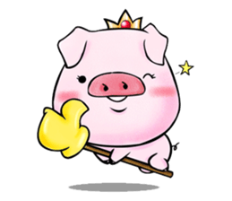 Piggy Princess sticker #1564677