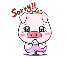 Piggy Princess sticker #1564678