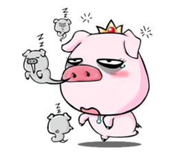 Piggy Princess sticker #1564680