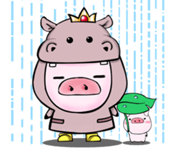 Piggy Princess sticker #1564684
