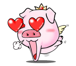 Piggy Princess sticker #1564685