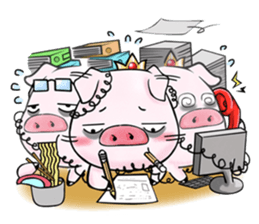 Piggy Princess sticker #1564692