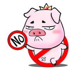 Piggy Princess sticker #1564693