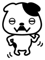 Doggy and Pleasant friends sticker #1565163