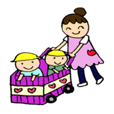 Nursery teacher and Mam sticker #1565297