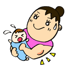 Nursery teacher and Mam sticker #1565298