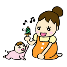 Nursery teacher and Mam sticker #1565300