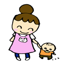 Nursery teacher and Mam sticker #1565303